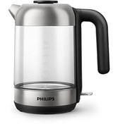 Resim Philips Hd9339/80 Cam Su Isıtıcısı, 1,7 Litre (led Aydınlatma, Kuru Çalışma Koruması, Çıkarılabili 