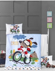 Resim Komfort Home Bebek Nevresim Takımı Pamuk / Moto Cross 