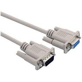 Resim Rs232 Seri Kablo - 9 Pin - Erkek - Dişi - 5 Metre 