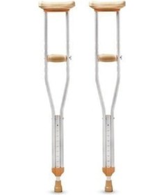 Resim Medikaltec Koltuk Değneği Koltuk Altı Baston Medium 