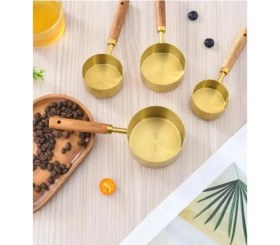 Resim Epilons 4'lü Ahşap Saplı Ölçü Kaşığı 