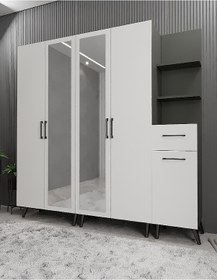 Resim Melodi Portmanto Vestiyer- AB-225 cm 