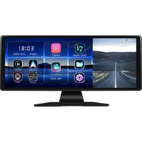 Resim Dark 11.3" IPS Apple Carplay & Android Auto / Airplay, Android Cast Ekran Yansıtma, Adas Sürüş Sistemli 4K Ön & Arka Kameralı Torpido Üstü Araç Multimedya Ekranı 