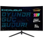 Resim Casper Excalibur M.E315FHD-G 31.5" 1 MS 260 Hz HDMI+DP Full HD Curved VA LED Monitör 