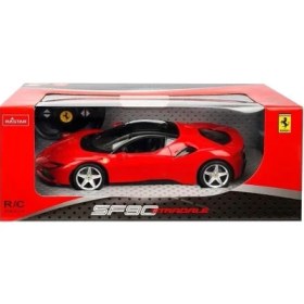 Resim 97300 1:14 Ferrari SF90 Stradale Işıklı Uzaktan Kumandalı Araba 34 cm 