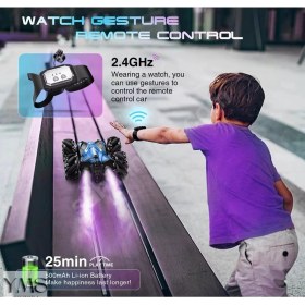 Resim Uzaktan Kumandalı Akrobasi Arabası 