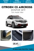 Resim GRAFİCAR Citroen C5 Aircross Konfor Seti - Iç Trim Kumaş Kadife Kaplama - Ses Izolasyon Amaçlı Ürün 