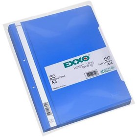 Resim Dosy Telli Dosya Plastik A4 Mavi TT100 