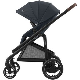 Resim Maxi Cosi Plaza+ Ekstra Portbebeli Seyahat Sistem Olabilen Tek Elle Katlanabilen Doğumdan Itibaren Kullanılabilen Bebek Arabası Essential Graphite 