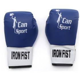 Resim Can Sport Boks Eldiveni Iron Fist Mavi 10 No Mavi 