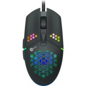 Resim Lecoo MS105 3200 Dpi 6 Tuşlu Kablolu Rgb LED Aydinlatmali Gaming Mouse 