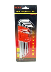 Resim Elka Allen Anahtar Takımı Uzun 9 Parça 