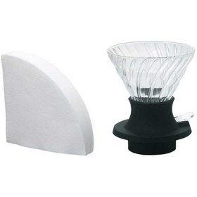 Resim Hype Store Cam Kahve Dripper Kahve Damlatıcı Demleme Aleti, 200 ml 