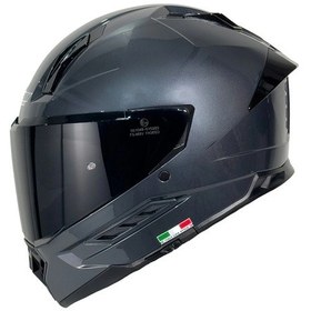 Resim Sway SW-868 Full Face Motosiklet Kaskı HD Grey 