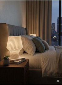 Resim NEMA 3D Masa Üstü 3D Abajur - Dekoratif Aydınlatma - Oturma Odası & Yatak Odası & Salon Aydınlatma 