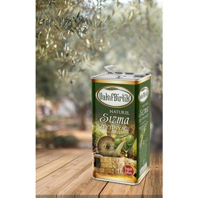 Resim Vakıf Birlik Soğuk Sıkım Natural Sızma Zeytinyağı 5 lt 