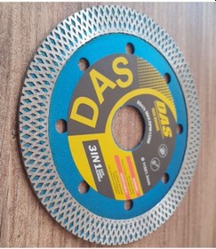Resim 115mm DAS mermer fayans seramik için örgülü elmaslı kesici disk 