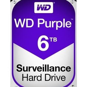 Resim WD 6TB 3.5’’ 64MB Sata 6Gb/s 7/24 Purple WD60PURX 