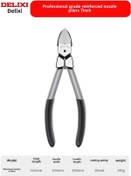 Resim Hombey Endüstriyel Kalite Alçıp Kesici, İnce Bıçaklı Profesyonel Testere, Çok Fonksiyonlu Elektrikçi Aracı, 7 İnç Yüksek Kaliteli Model Kırıcı 