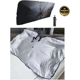 Resim TRAKMATS Bmw 2 Serisi Gran Coupe uyumlu F44 2019-2020-2021-2022-2023-2024-2025 Saplı Oto Güneşlik Şemsiye 