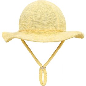 Resim Sand Mother Kız Çocuk UPF 50+ Şapka - Butter Yellow Sarı - Sarı / Small 