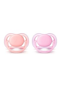 Resim Philips Avent Scf24520 Ultra Air Emzik 0-6 Ay Renkli Kız Gülkurusu 