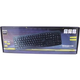 Resim Winnboss WN-1073 Usb Kablolu Standart Q Klavye 