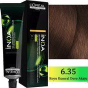 Resim Loreal Professionnel Inoa - Amonyaksız Saç Boyası No: 6.35 Koyu Kumral Dore Akaju 60g 