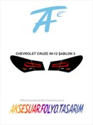 Resim aksesuar folyo tasarım Chevrolet Cruze Sedan Stop Folyo 