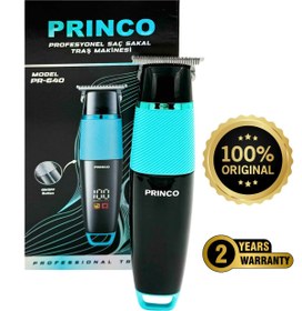 Resim Princo ŞARJLI MAVİ SAÇ SAKAL TIRAŞ MAKİNASI PR-640 