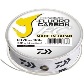 Resim Daiwa J Fluorocarbon Leader Misina - 0.505 Mm 