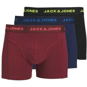 Resim Jack&Jones Jaczane Solid Trunks 3'lü Erkek Boxer 12272132 (12272132) 
