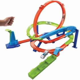 Resim Hot Wheels Bumerang Çemberli Yarış Pisti HTK16 
