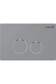 Resim Creavit GP9002.00 Terra Mat Gri Boyalı Kumanda Paneli 