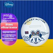 Resim Xindoker Disney Lk02 Bluetooth 5.1 Kulak İçi Kulaklıklar - Spor İçin Hi-fi Ses Kalitesi, Mikrofonlu Ve Type-c Şarj Kutusu Beyaz 