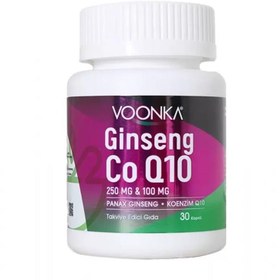 Resim Voonka Ginseng Coenzyme Q10 30 Kapsül 