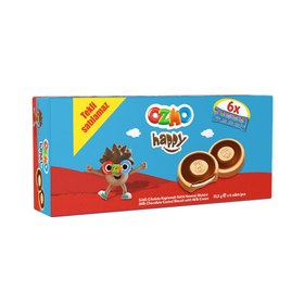 Resim Şölen Ozmo Happy Sütlü Kremalı Bisküvi 6x37,5 G 