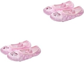 Resim 2 Yoga Ayakkabıları Bale Daire Taban Bale Ayakkabısı Pointe Ayakkabıları Terlik Işıltılı Dans Ayakkabısı Kız Bale Terliği Caz Dans Ayakkabıları Işıltılı Bale Ayakkabısı Bale 