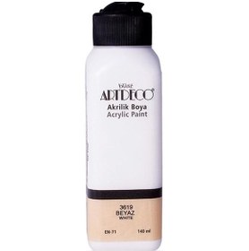 Resim Artdeco Akrilik Boya 140 ML Beyaz 070R-3619 