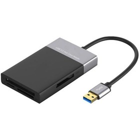 Resim Romix Onten 5215B 6İn1 2Xusb & Çoklu Kart Okuyucu Usb 3.0 