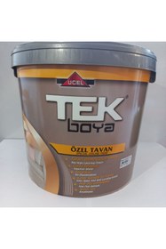 Resim TEK BOYA Tek Tavan Plastik Boya Beyaz 17,5 kg 