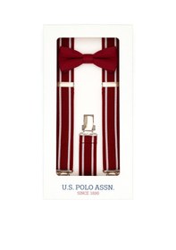 Resim U.S. Polo Assn. Erkek Çocuk Bordo Pantolon Askısı 50313417-VR014 