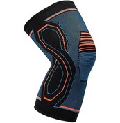 Resim Yüksek Esneklikli Diz Protektörü - Spor Ve Günlük Kullanım İçin Diz Eklemine Stabil Destek Ve Basınç Azaltma - Mavi - Beden L Çok Renkli Çok Renkli 