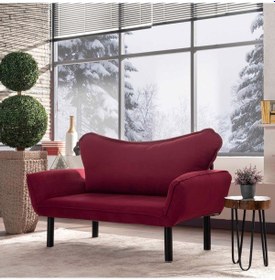 Resim Pafu Chatto İkili Kanepe Bordo 
