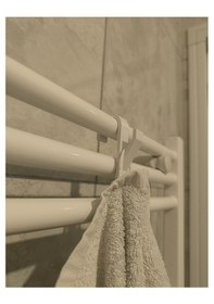 Resim Havlupan Ve Duşakabin Askısı Beyaz 