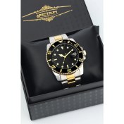 Resim Spectrum Premium Çelik Kordon Hareketli Çerçeve Takvimli Erkek Kol Saati Özel Kutusunda 