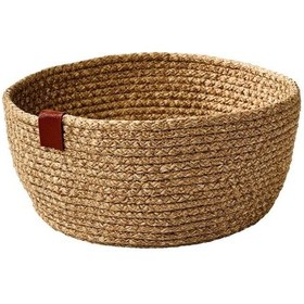 Resim Edora Home Gold Paslanmaz Oval Köşeli Kare Ekmek Sepeti Makrome - Çok Amaçlı Metal Altın 