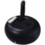 Resim Lilitu Shop 19 CM Realistik Siyah Pilates Topu 