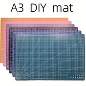 Resim 1 adet Çok Renkli DIY El Sanatları Matı - Ultra-İnce, 45x30cm, Masada, Masa Üstü ve El Sanatları Projeleri için Canlı Pastel Tasarımları, El Sanatları Matı | Canlı Tasarım Matı | Dayanıklı El Sanatları Matı, El Sanatları Malzemeleri 