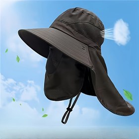 Resim Çıkarılabilir Vizörlü ve Yüz/Boyun Kapağı ile Hızlı Kuruyan Beyzbol Şapkası - Açık Hava Sporları, Balıkçılık, Tırmanış için Ayarlanabilir Esnek Uyumlu - İlkbahar/Yaz İçin Hafif Nefes Alabilen Güneşlikli Şapka, Minimalist Tasarım, Dayanıklı Başlık 